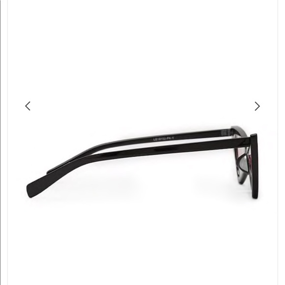 FREE PEOPLE Studded Cat Eye Black Pink Sunglasses - Picture 5 of 7